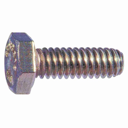 Midwest Fastener 316, 1/4"-20 Hex Head Cap Screw, Plain Stainless Steel, 3/4 in L, 12 PK 932141